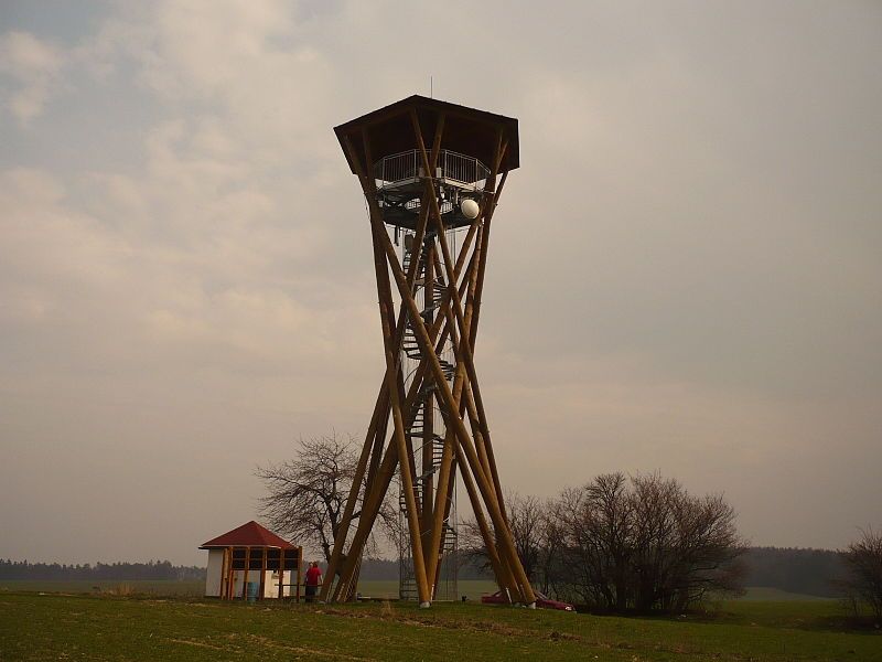 Rozhledny Terezka, Borůvka a Toulovcova